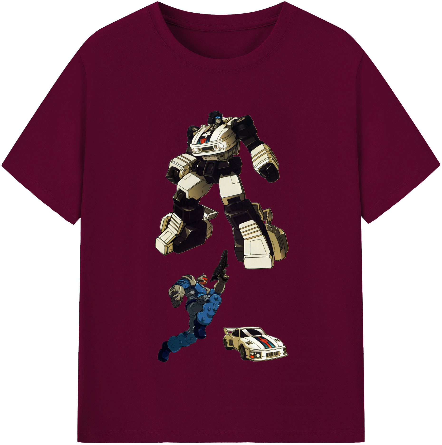 （画像用）  レディースカジュアルプリントTシャツ（綿100％）